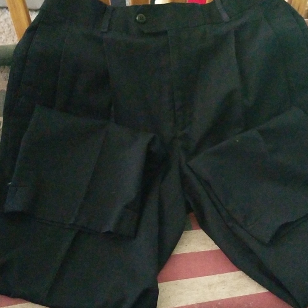Men's Black Dress Pants